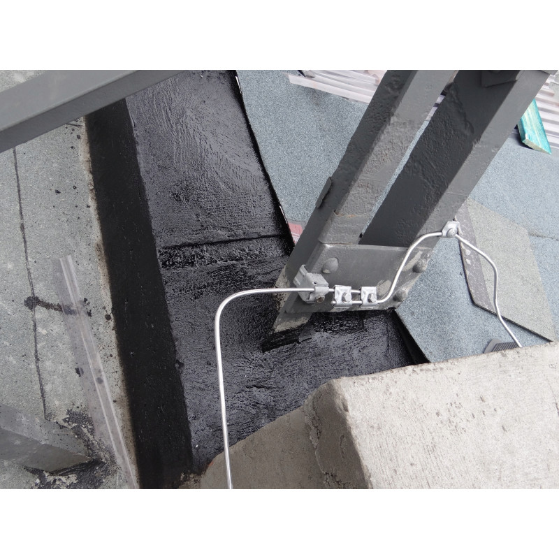 Uchwyt do konstrukcji Nierdzewka pod drut fi 8/10