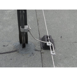 Uchwyt do konstrukcji Nierdzewka pod drut fi 8/10