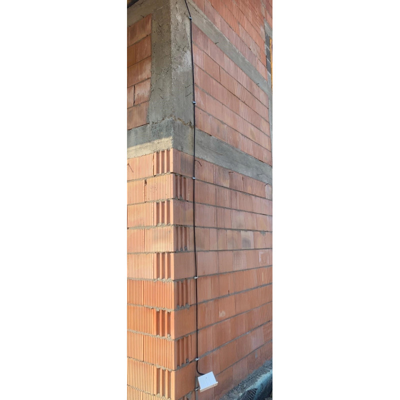 UCHWYT/OBEJMA Z GUMA DO RUR 3/8 CALA