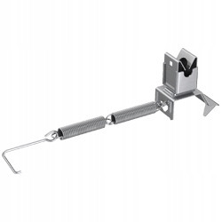 Uchwyt gąsiorowy sprężynowy J.Propster Nierdzewka