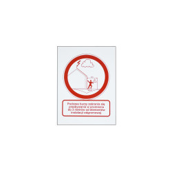 Tabliczka ostrzegawcza