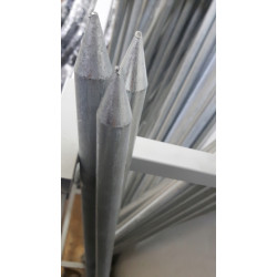 Uziom ocynkowany ogniowo Fi 20mm/ 1,5m (Starter)