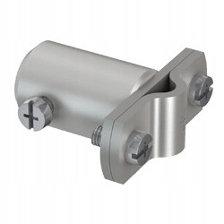 Mocowanie drutu do drązka izolującego J.Propster