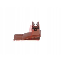 Uchwyt klipsowy dachowy Nierdzewny Ceglany RAL8004