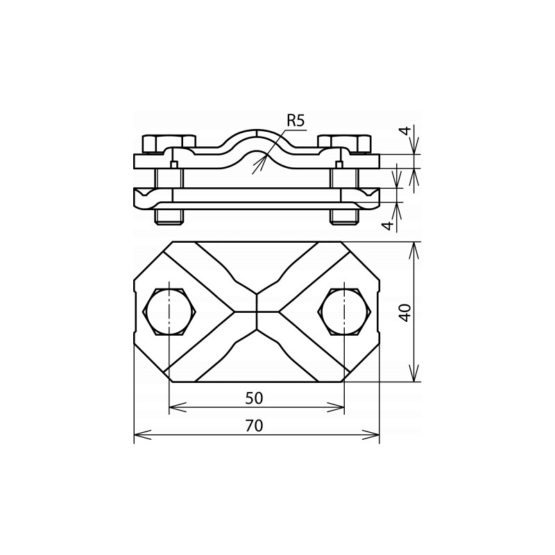 Złącze kontrolne 7-10/30-40mm DEHN