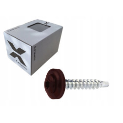 Wkręt farmerski TORX 4,8x35mm RAL8017 250 szt