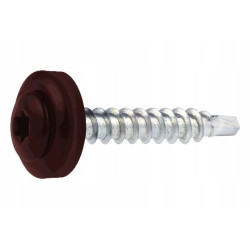 Wkręt farmerski TORX 4,8x35mm RAL8017 250 szt