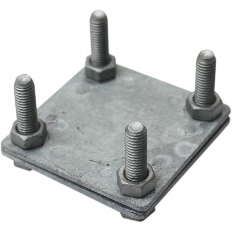 Złącze krzyżowe 2 płytki 4xM8 B do 30 mm AN-KOM