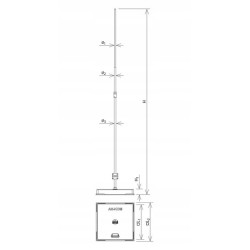 Maszt odgromowy AN-KOM