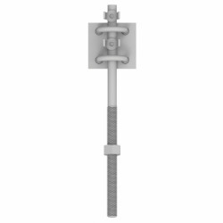 Uchwyt do naciągów wbijany