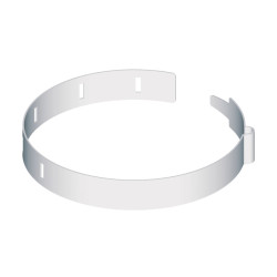 Opaska do rynny regulowana 80/90/100/110/120mm stal ocynkowana