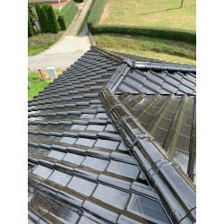 Uchwyt do kalenic z zaciskiem