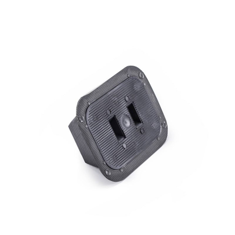 Podwójny uchwyt w wsporniku betonowym OG 1 do prowadzenia przewodu odgromowego fi 8 mm