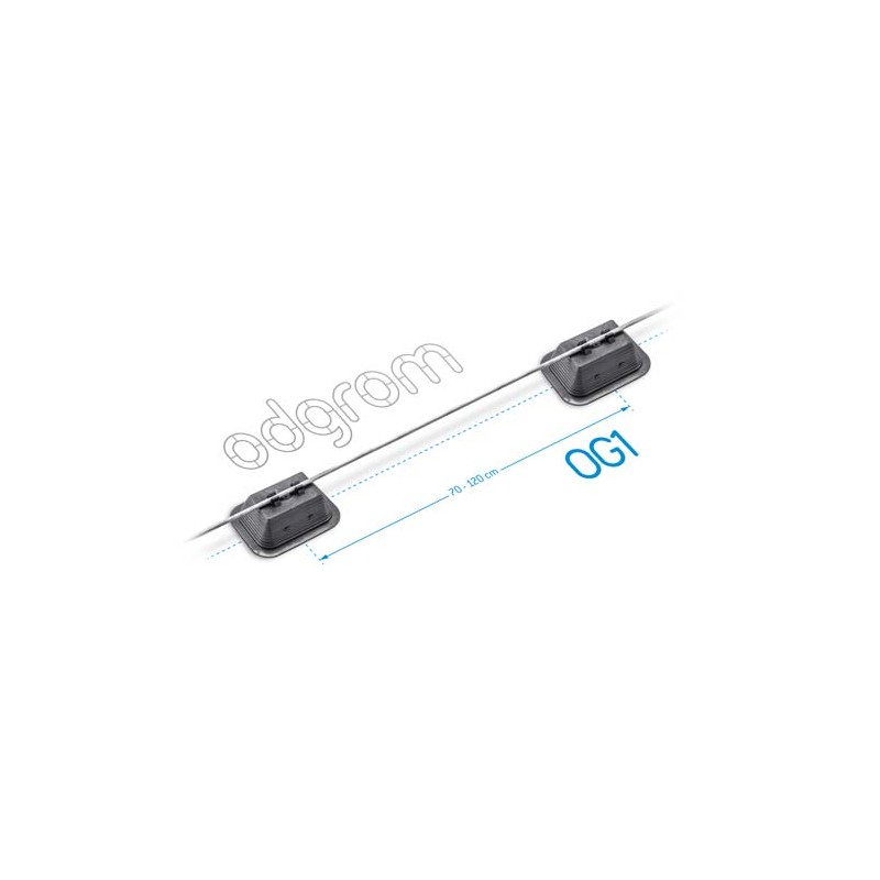 Wspornik OG 1 na dachu z blachy – betonowy element do ochrony przed wyładowaniami atmosferycznymi