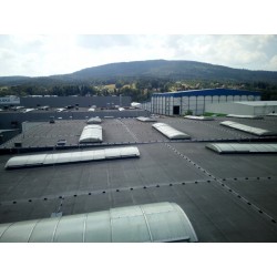 Test wytrzymałości wspornika odgromowego OG 1 – stabilność w temperaturach -10°C do +40°C