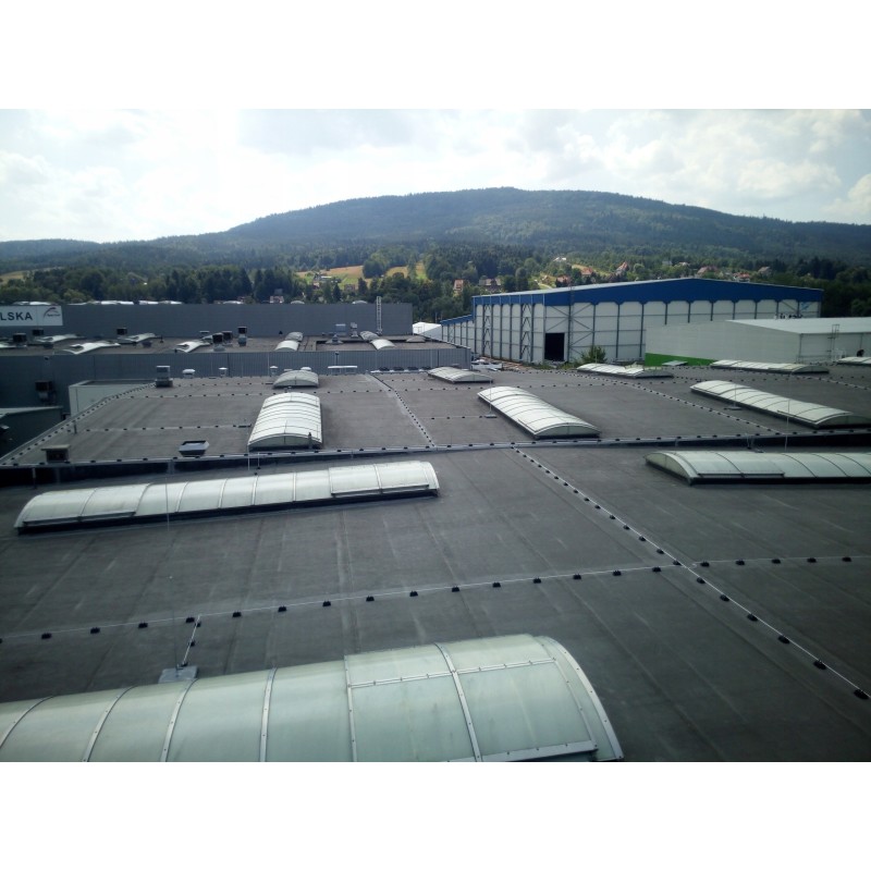 Test wytrzymałości wspornika odgromowego OG 1 – stabilność w temperaturach -10°C do +40°C